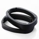 thumbnail image 5 of Universal 6x9 Inch Car Speaker Spacer, 2-Pack o Mounting Mat, Black, 5 of 5