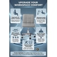 thumbnail image 3 of Ergonomic Leather Chair for Office or Waiting Room (4-Piece Set), 3 of 8