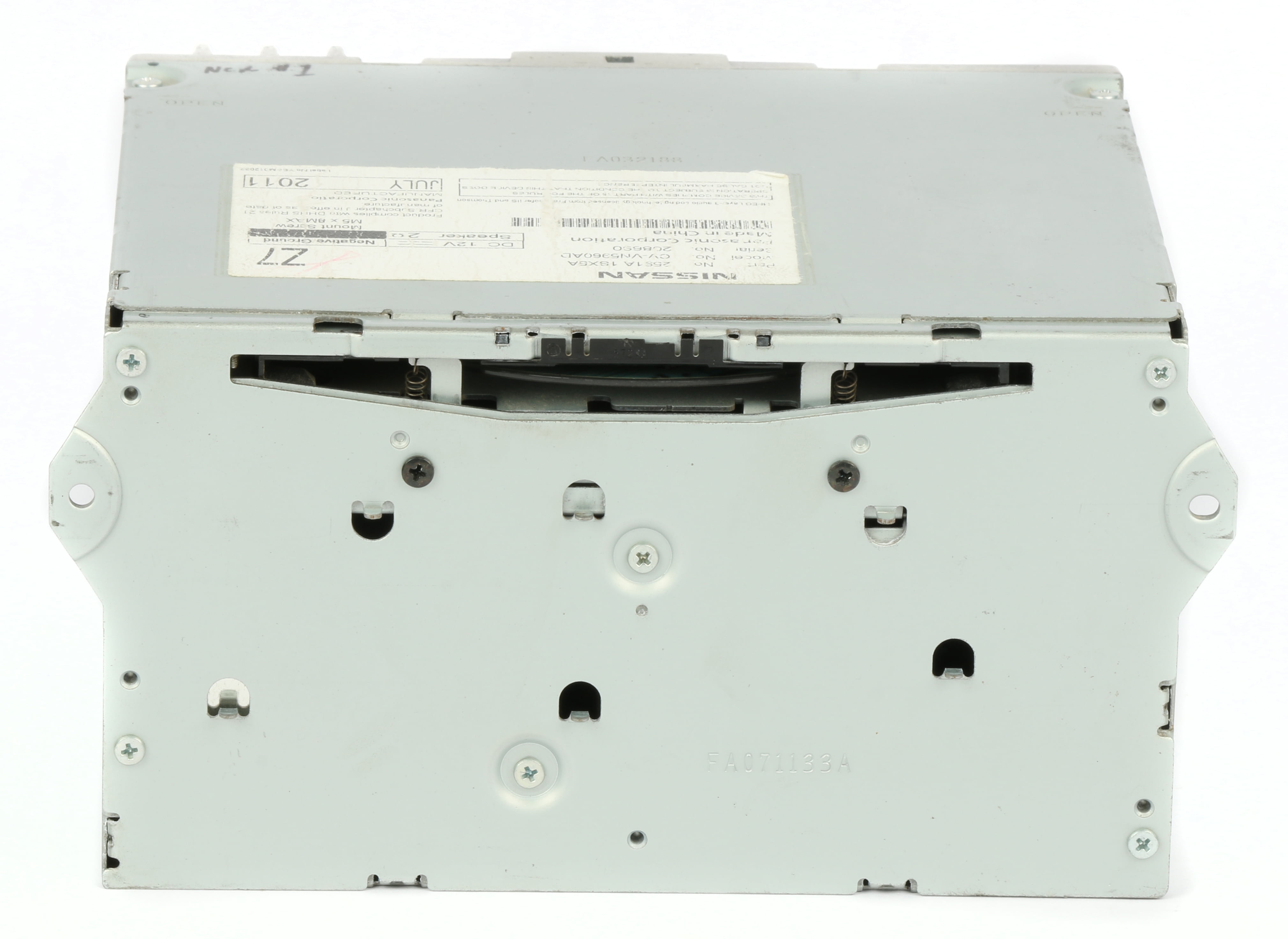 Restored 2013-14 Infiniti OEM Nissan AM FM Single CD Player Radio 2591A1SX5A (Refurbished)