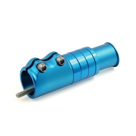 Fork Adaptor - Blue MTB Bike Bicycle Handlebar Fork Stem Riser Rise Extender Head Up Adaptor