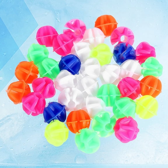NIYANGLE Kids Bicycle Decoration 108PCS Plastic Bike Wheel Beads Glow
