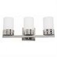 thumbnail image 2 of Artcraft AC6013 Seattle Bath Lighting 18in Chrome Metal & Glass 3-light, 2 of 2