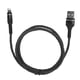thumbnail image 2 of Cable de datos trenzado de mezclilla, cable de carga rápida de 3 A, cable de carga rápida, cable de carga de salida de alta intensidad, 2 of 9