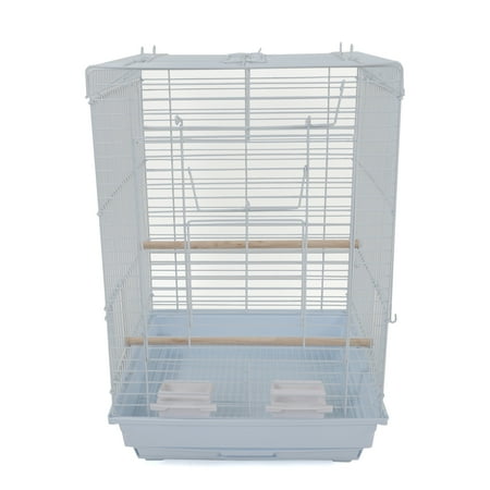 SalonMore 23" Large Tall Bird Parrot Cage Canary Parakeet Finch Bird Cage Bird Supplie White