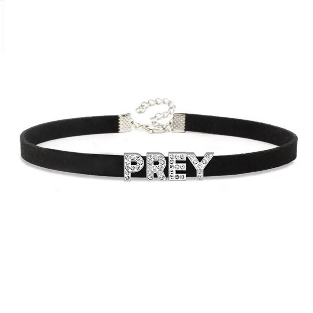 Collar de papá con letras de diamantes de imitación, gargantilla de cuero suave negro, joyería Sexy para el cuello de fiesta, Collar con nombre personalizado, regalo DIY