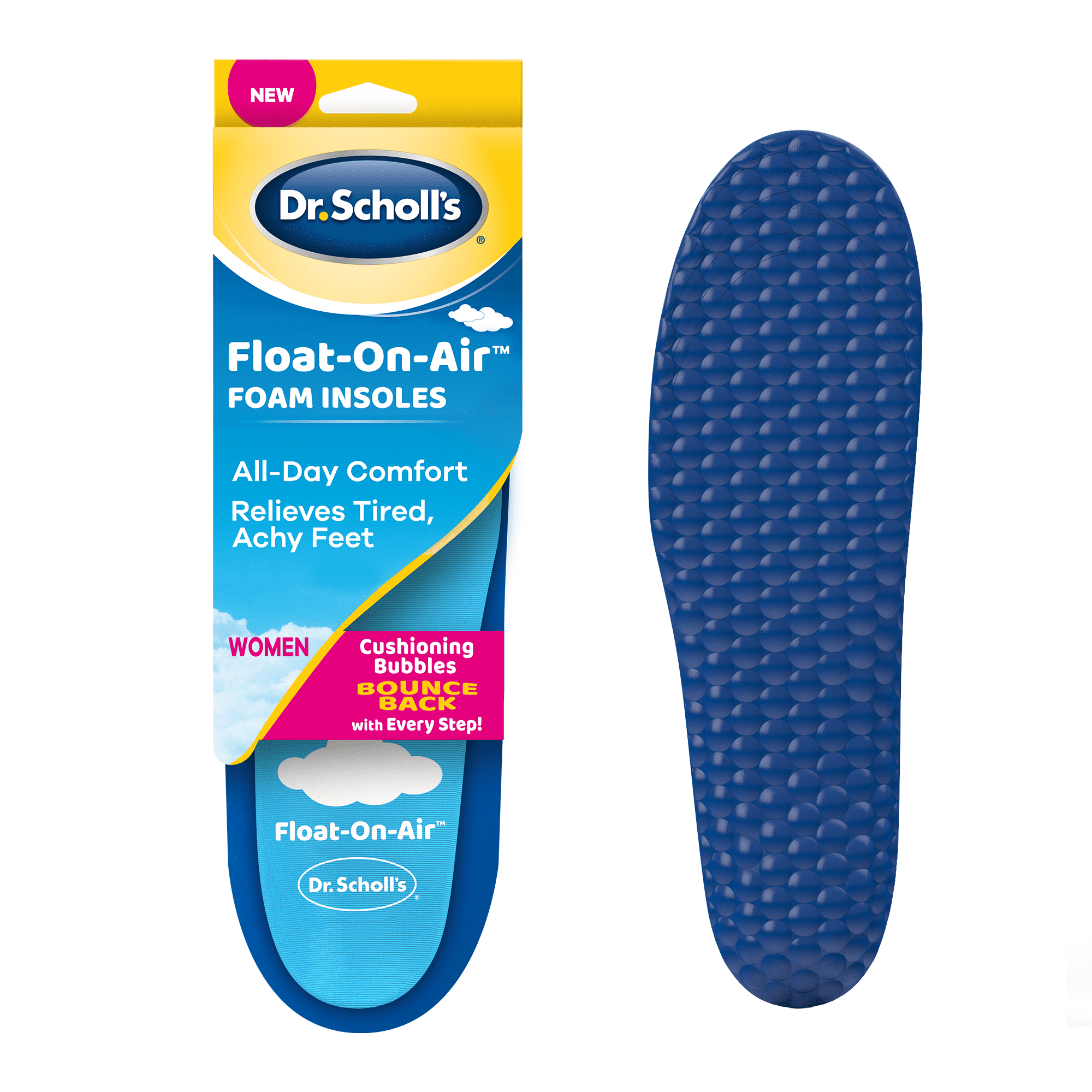 dr scholl's inserts for flat feet