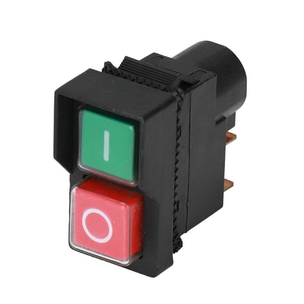 Interruttore A Pulsante Elettromagnetico A 5 Pin KJD17 220V Per Attrezzi Da Giardino LOY - Foto 13
