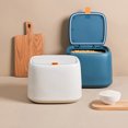 thumbnail image 3 of Coofit Rice Bin Airtight Plastic Cereal Container Rice Container with Measure Cup, 3 of 10