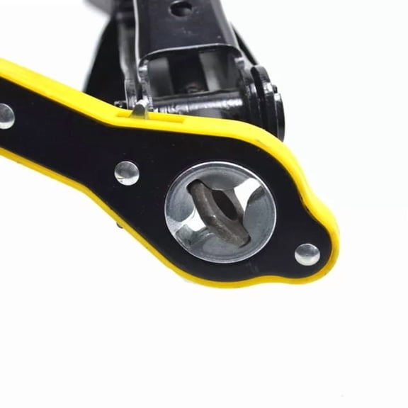 Heavy Duty Ratchet Wrench Tire Removal Tool With Scissor Jack Assist Function For Car Truck Suv Vehicle Maintenance Emergency Roadside Kit Portable Storage Case Included