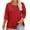 Red 2, variant on Yubnlvae Women's Plus-Size 3/4 Sleeve Tops & Blouses Plus Size Tunic Tops for Womenclearance! Solid, Round Neck, Black, L