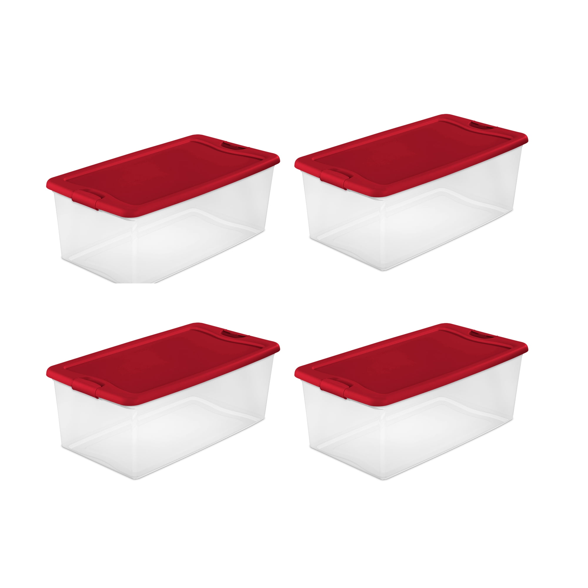 Sterilite Plastic Storage Bins