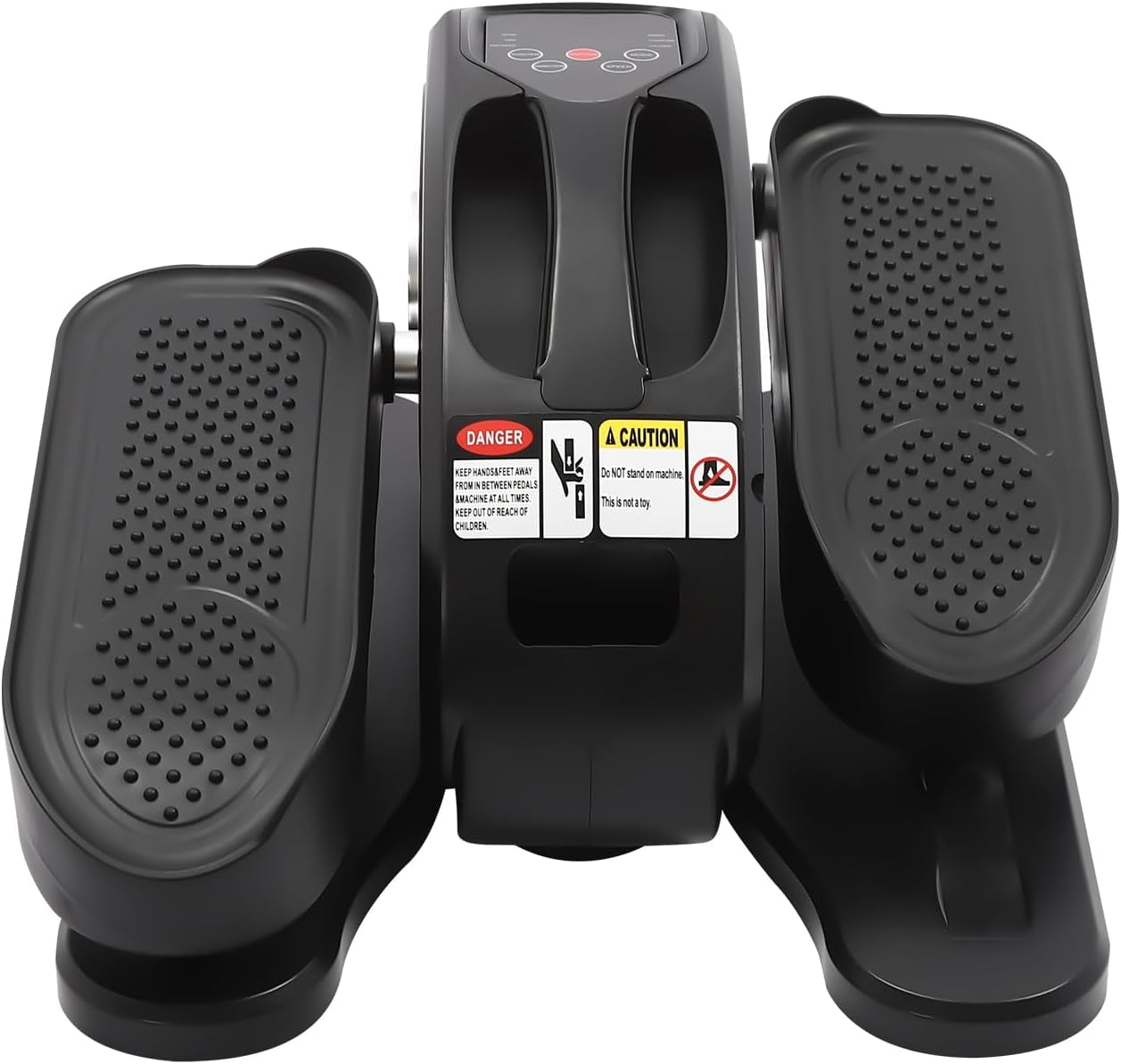 50W Under Desk Elliptical Machine Five-Speed Regulation Electric Seated Foot Pedal Exerciser Mini Elliptical Machines for Seniors Leg Exerciser with Remote Control, LED Screen for Home Office