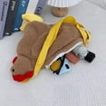 thumbnail image 7 of Jiibva Plush Chicken Purse Cute Chicken Bag Cartoon Hen Shoulder Bag Handbag Funny Animal Crossbody Bag Handbag Purse, 7 of 7