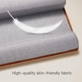 thumbnail image 4 of LORYERGO Bureau de Genoux - Bureau de Genoux pour Ordinateur Portable Compatible avec Ordinateur Portable de 17 Pouces, Bureau de Genoux avec Coussin et Repose-Poignet, Bureau de Genoux pour Ordinateur Portable avec Tapis de Souris et Ce, 4 of 8