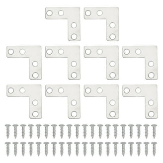 DTGN 6-Pack U-Shaped Strut Connector Brackets – 304 Stainless Steel, 18x41.5mm Inner Size For Pipe Fixing