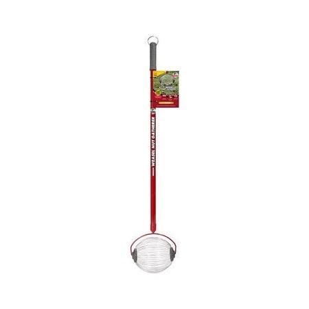 UPC: 0810053890141 | Garden Weasel Medium Nut Gatherer – 3/4  To 1 1/2  in Size  Red/Silver