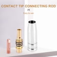 thumbnail image 1 of 11Pcs/Set Mig Welding Nozzle Welder Torch Nozzles Gold Tip Holder Contact Tips 0.040 Inch Gas Diffuser Set For Torches, 1 of 5