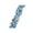 Sky Blue, variant on Self-Adhesive Rhinestone Strips Yellow 35.4 X 0.8 in Set of 2 Resin Decorative Trim