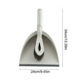 thumbnail image 3 of Steadline Ergonomic Handheld Broom and Dustpan Combo with Multi Color Options - Space Saving Cleaning Kit for Home and Office Use, 3 of 6