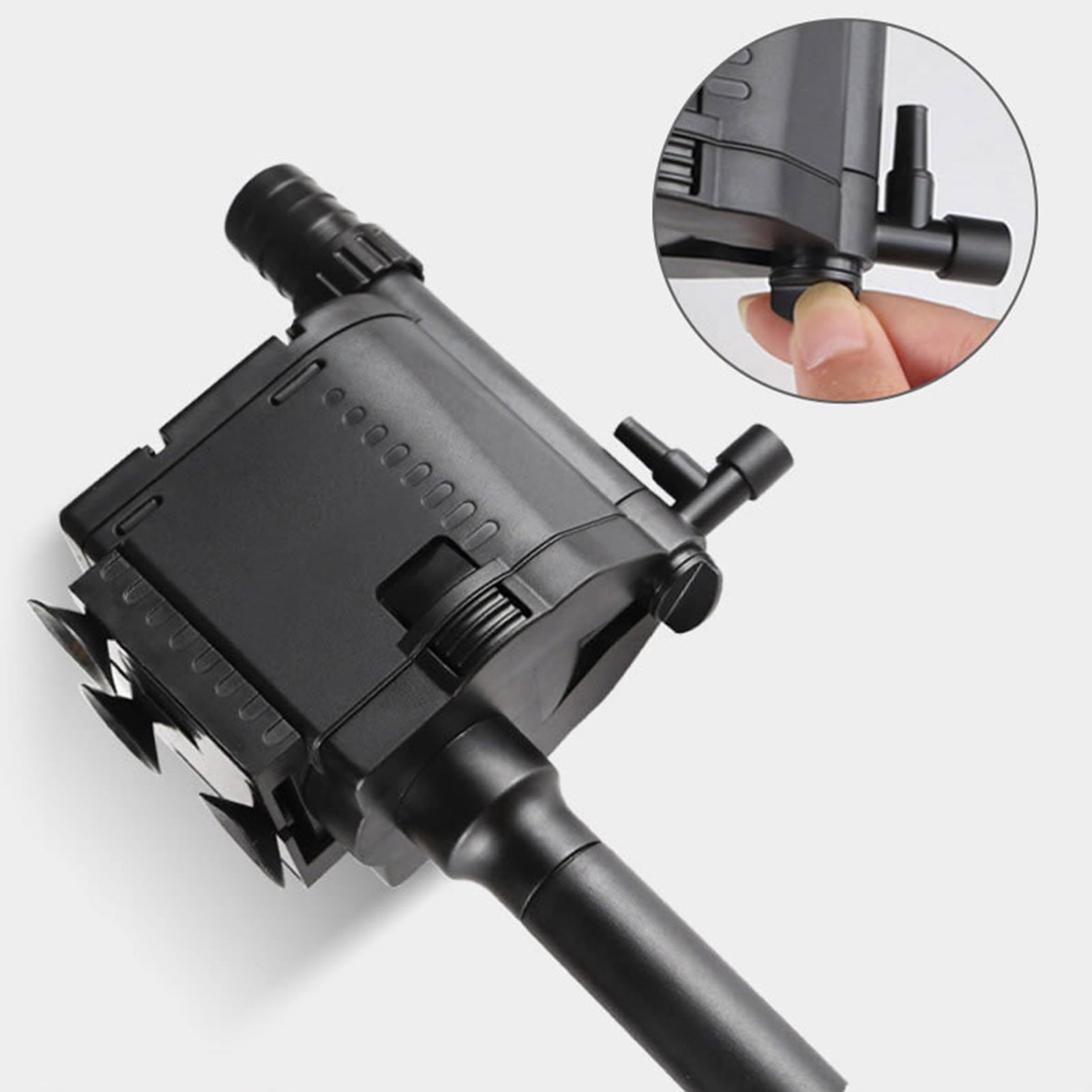 Frogued 1 Set Filtering Pump Energy-efficient Multi-purpose Corrosion Resistant 3 in 1 Fish Tank Filter Pump Aquarium Accessories
