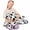 Dalmatian-Black, variant on Tezituor 28" Cow Weighted Stuffed Animals 5lb Soft Microwavable Stuffed Animal Glow in The Dark