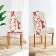 thumbnail image 5 of BZSMCE Chairs Slipcovers Dining Chair Covers Elegant Design Christmas Bowknot Creative Pattern, 5 of 7