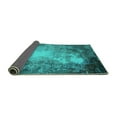 thumbnail image 2 of Ahgly Company Indoor Rectangle Oriental Turquoise Blue Industrial Area Rugs, 3' x 5', 2 of 4