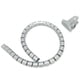 thumbnail image 4 of Organizador de manguitos de cable, manguito de tubo enrollado, conector industrial en espiral, durabilidad comprobada, 4 of 8
