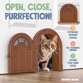 Cat Door Interior Door Meow Manor Extra Large Pet Door, 10.25 x 11 No