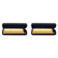 thumbnail image 1 of 2X Instrument de Musique Chromatique Harmonica 16 Trous 64 Tons Bouche, 1 of 7