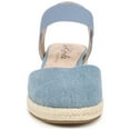 thumbnail image 4 of LifeStride Womens Kimmie Wedge Espadrilles - Medium & Wide Width, 4 of 9