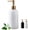 White, variant on Refillable Soap Dispenser for Kitchen Sink,Small Gold Ceramic Lotion Pump Bottle for Bathroom Countertop Sink, Round Hand Soap Dispenser Bottle with Golden Stripe for Laundry Shower Liquid (Green)