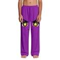 thumbnail image 4 of Kids Novelty Sweatpants Funny Eyes Print Purple Soft Casual Pants for Boys with Pockets Elastic Waist Lounge Bottoms Youth,Size 12 T, 4 of 9