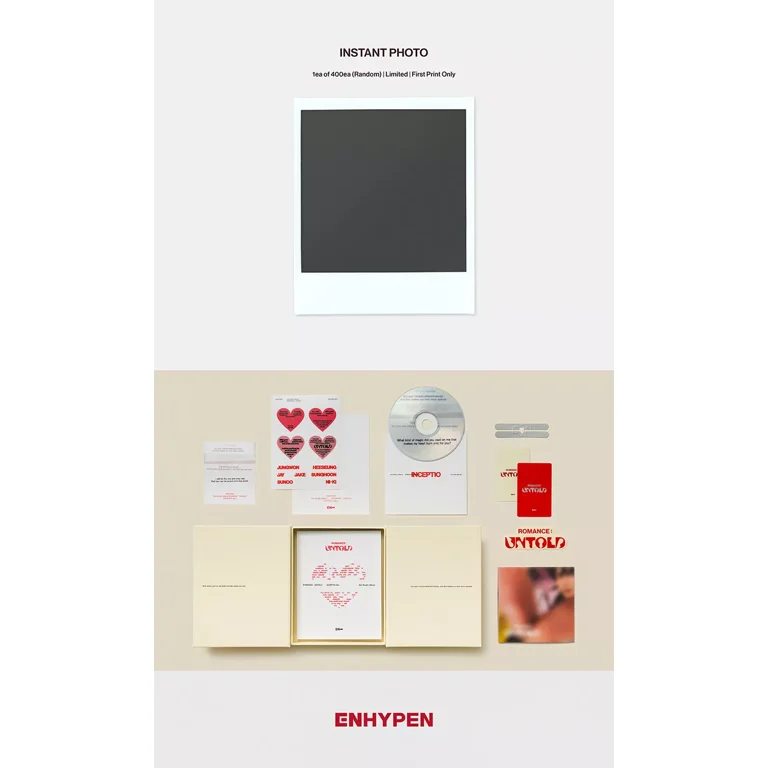 ENHYPEN 2nd Studio Album『ROMANCE : UNTOLD』《HMV限定特典