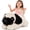 Pug-Brown, variant on Tezituor 23.6'' Fox Stuffed Animal Giant Stuffed Animal Fox Body Pillow