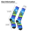 thumbnail image 3 of Saiise Mario Az Funny Socks Men Women Boys Kids Adults Novelty Graphic Crew Tube Socks Crazy Design Casual Dress Socks for Sports,Running,Travel, 3 of 7