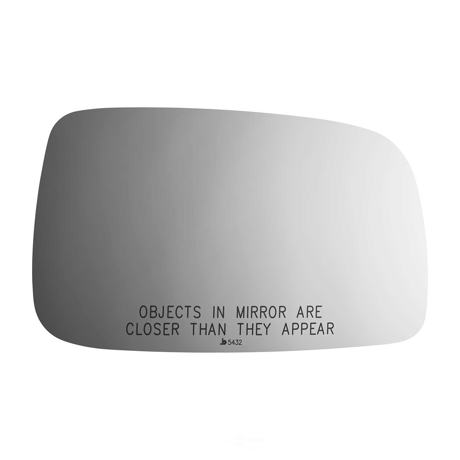 Burco Side View Mirror Replacement Glass - Clear Glass - 5432