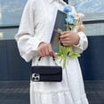 thumbnail image 3 of Compatible with iPhone 13 Pro Max Crossbody Wallet Case for Women Girls with Neck Lanyard Wrist Strap Fashion Handbag Purse Credit Card Holder Slot Pocket PU Leather Flip Phone Case Black, 3 of 13