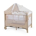 thumbnail image 1 of Cuna Colecho D’Bebé con 2 Niveles Mosquitero Acolchonado - Beige, 1 of 7