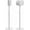 White, variant on PEGZONE Height Adjustable Speaker Stands for Sonos Era 100 & Era 300, 26.9"-42.6" Floor Speaker Stands with Cable Management, Metal Base, Black, 1 Pack