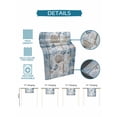 thumbnail image 6 of Ocean Life Starfish Coral Shell Table Runner 13x60in Non-Slip Cotton Linen Table Runners, Retro Blue Gradient Wood Grain Dresser Scarves TableRunner for Dinner Kitchen Dining Wedding Party, 6 of 9