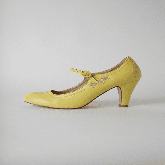 J. Adams Pixie Mary Jane Pumps - Retro Vintage High Heels - Comfortable Oxford Dress Shoes for Women with Ankle Strap