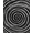 Black, Pattern 3, variant on ODIKA 2x3 Machine Washable Non-Slip Area Rug, Spiral Vortex Design Entrance with Enhanced Debris Trapping High Traffic Rug, Black, 600281