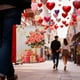 thumbnail image 4 of Decoraciones para el día de San Valentín, adornos para el día de San Valentín, regalos para el día de San Valentín, bolsa de regalo de rosa roja, paquete de regalo para el día romántico, bolsa de pape, 4 of 5