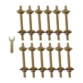 thumbnail image 4 of Elodie Countertop Connector Bolts Countertop Joint Fasteners for Headboard Bed Rail M8x8 12Pcs, 4 of 8