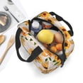 thumbnail image 4 of Lsque Sunflower 5 Pattern Lunch Bag Women/Men Insulated Lunch Box,Small Leakproof Cooler Food Lunch Containers Reusable High Capacity Lunch Tote Bags, 4 of 6