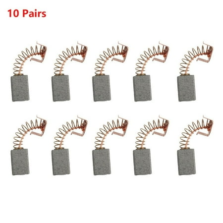 

10Pairs Angle Grinder Carbon Brushes 5x8x12mm for Black Decker G720 Power Tools