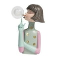 thumbnail image 4 of FITYLE Creative Night Light Resin Table Lamp Girl Statue Birthday Gift Lighting Bedside Lamp Desktop Decoration for Entryway Bedroom light green, 4 of 10