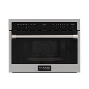 KoolMore Reserve 24 in. Built-In Microwave Convection Oven with Air Fry, 3-in-1 Combo, Sensor Cook, 1.6 cu. ft. in Stainless Steel (KM-CWO24-AFSS)