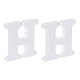 thumbnail image 1 of Letras de Espuma H Unique Bargains Blanco 100mm/4 Pulgadas Paquete de 2, 1 of 6